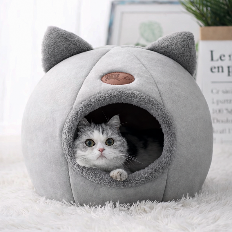 Plush Cat Dome