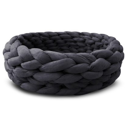 Calming Braided Pet Bed