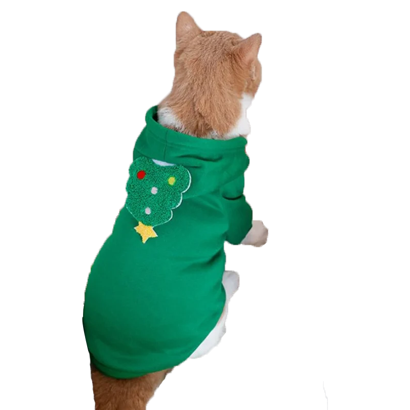 Christmas Tree Pet Hoodie