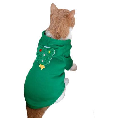 Christmas Tree Pet Hoodie