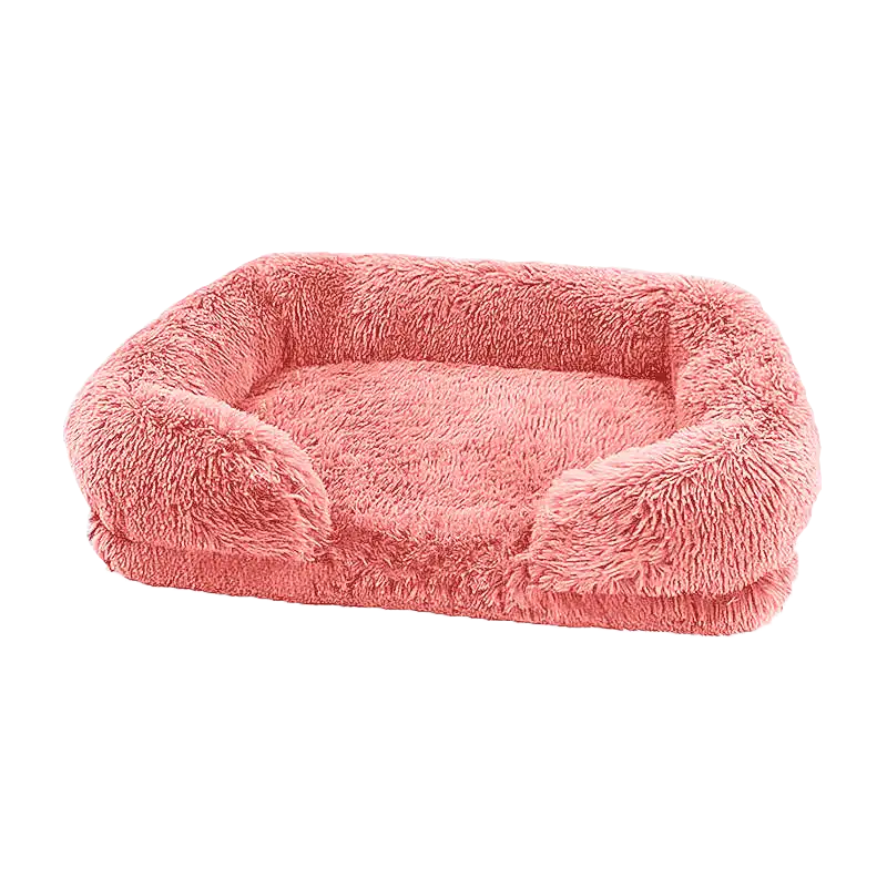 Plush Square Pet Bed