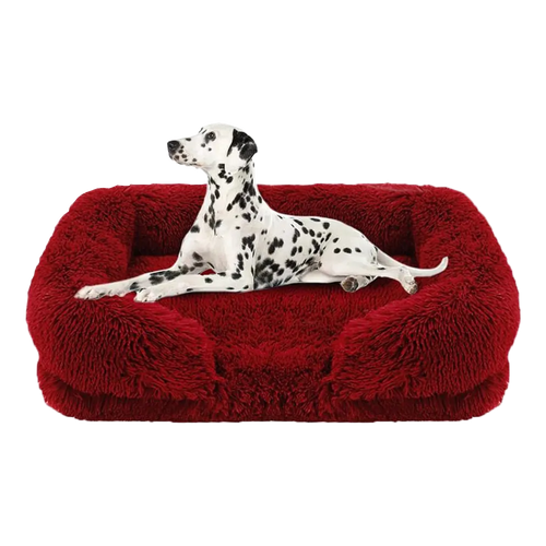 Plush Square Pet Bed
