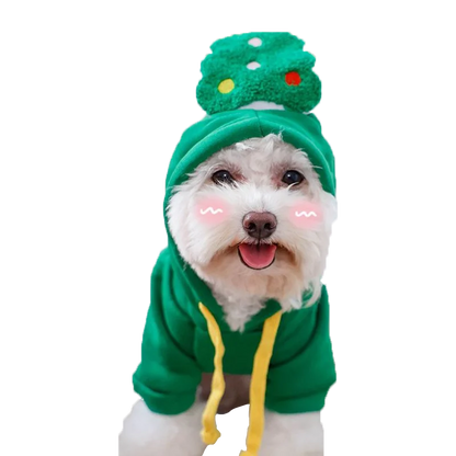 Christmas Tree Pet Hoodie
