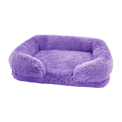 Plush Square Pet Bed
