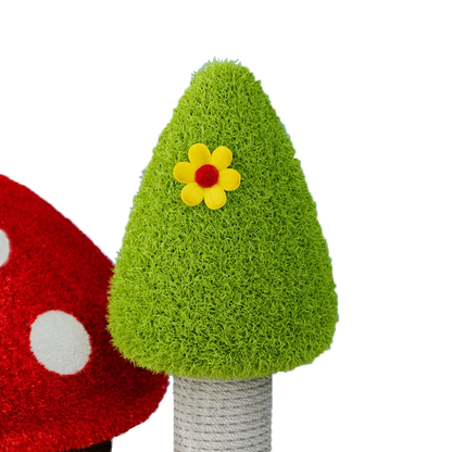 Mushroom Tree Cat Playhouse