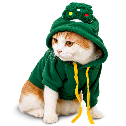 Christmas Tree Pet Hoodie